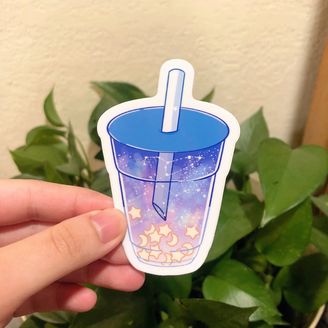 Aesthetic Boba Tea Kawaii Stickers