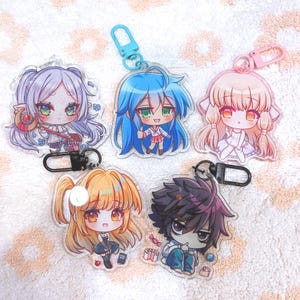 2.5 Keychain Chobits Lucky Star Frieren Death Note