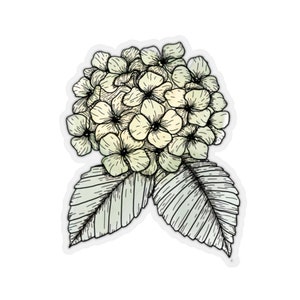 Watercolor Hydrangea Sticker