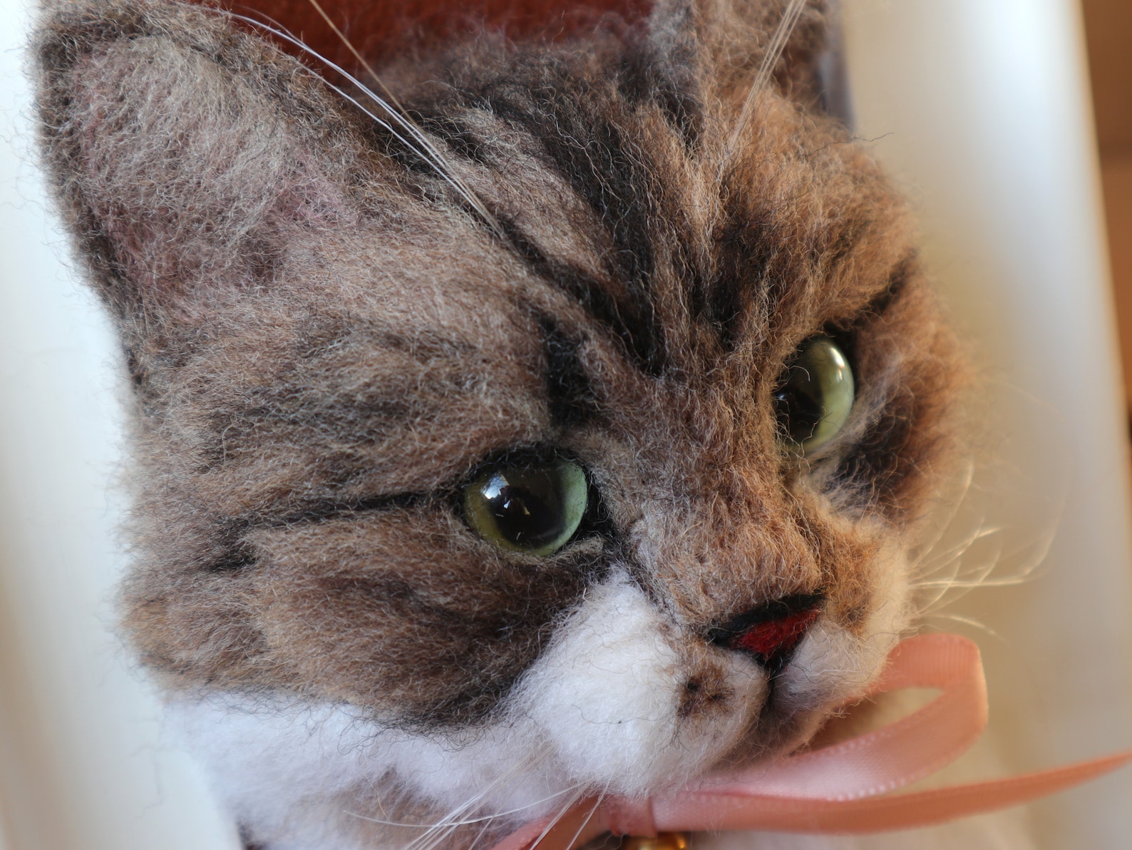 Realistic Needle Felting Cat Portrait Custom Felting Cat Etsy Canada