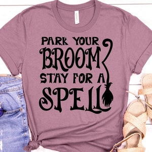 Park Uw Bezem Svg, Halloween Svg, Broom Parking Svg, Witch Brooms Svg, Halloween Park Your Broom Svg, Witches Only Svg, Cute Halloween Svg