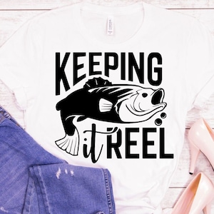 Manteniéndolo carrete Svg, Pesca svg, Pesca Svg camiseta, Pesca svg Archivos, Pesca de graves, Archivos Svg para Cricut, Lago Svg, Descarga instantánea