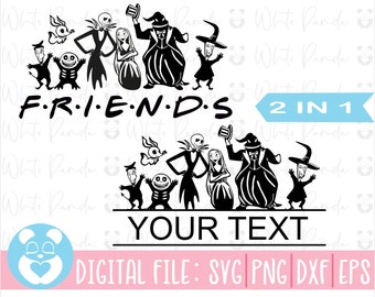 Download Nightmare before christmas svg | Etsy