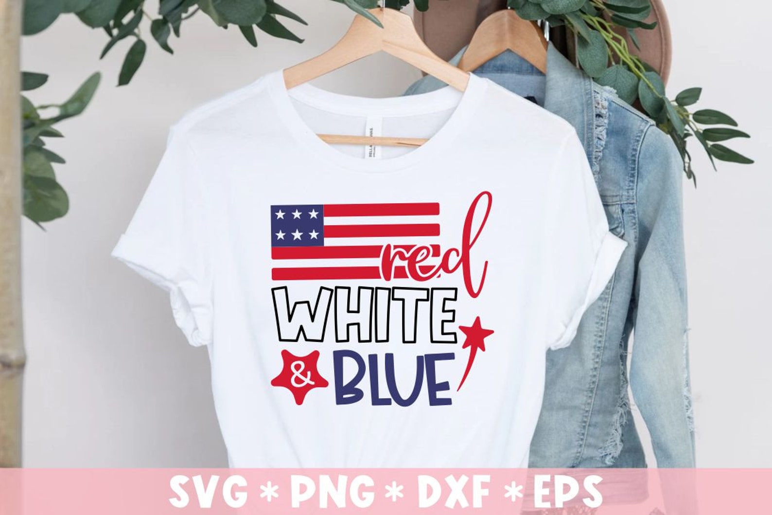 Red White and Blue Svg, 4th of July Svg, American Flag Svg, USA Flag ...