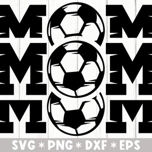Soccer Mom Svg, Mamma solidale, Amante del calcio, Stagione calcistica, Design sportivo, File di taglio Svg, Svg per creare file Cricut, Download digitale