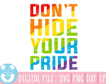 ゲイ プライド SVG バンドル、LGBT SVG バンドル、ゲイ SVG、プライド SVG、レインボー SVG、ゲイ プライド シャツ SVG、ゲイ フェスティバル アウトフィット SVG、Cricut 用カット ファイル