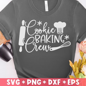 Cookie Baking Crew Svg, Christmas Baking Svg, Christmas Pot Holder Svg, Svg Cut File, Svg voor het maken van Cricut File, Digitale Download