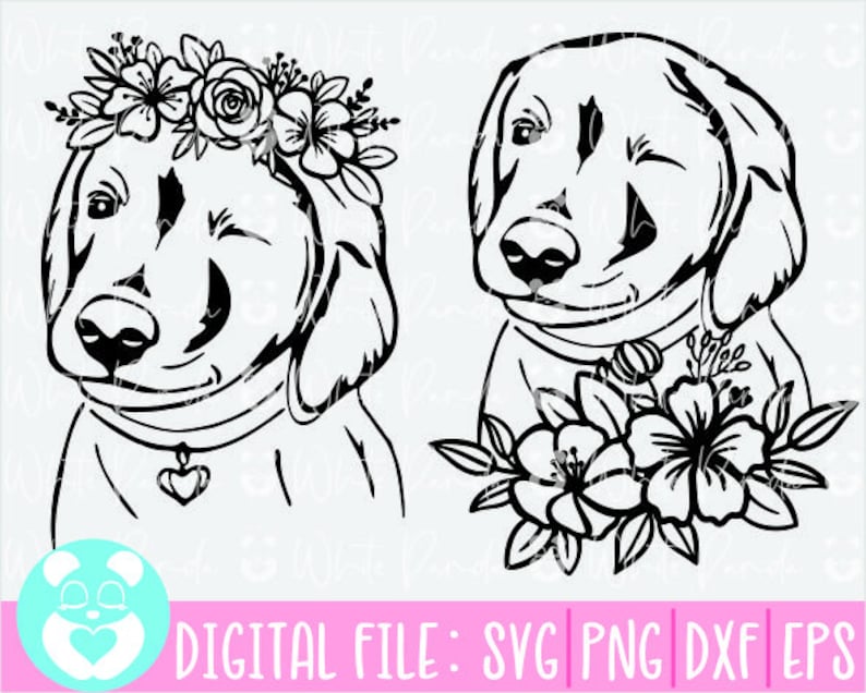 Download Dog Flower Svg Bundle Dog Svg Dog Face Svg Animal Face Svg Svg Files For Cricut Retriever Svg Animal Floral Crown Instant Download Dxf Eps Craft Supplies Tools Paper Party Kids Beyourbussiness Com