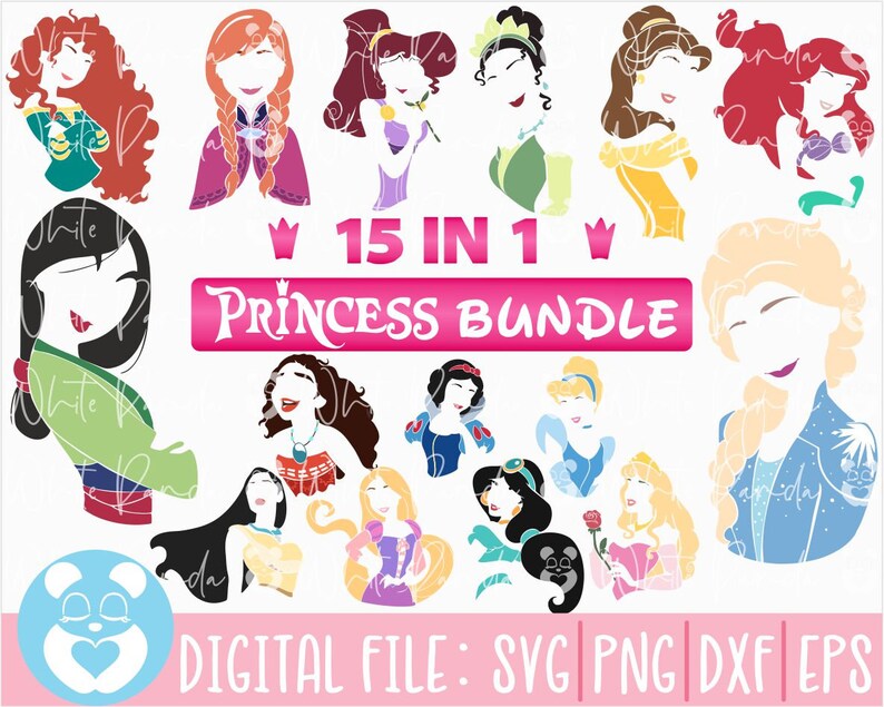 Download Disney Princess Character Svg Princess Svg Disney Princess Svg Bundle Princess Anna Princess Bella Princess Cinderella Instant Download Paper Party Kids Craft Supplies Tools Vadel Com