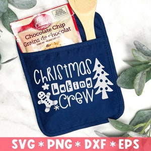 Christmas Baking Crew Svg, Baking Quote Svg, Christmas Cookies, Christmas Baking, Svg Cut File, Svg For Making Cricut File, Digital Download