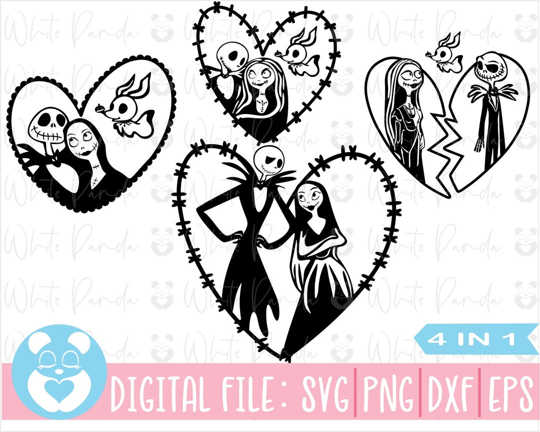 Nightmare Valentines Day SVG and PNG File Download – The Salty Yankee