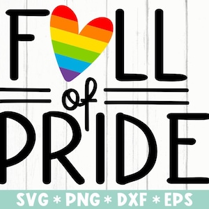 Vol trots, Gay Pride Svg-bundel, LGBT Svg-bundel, Gay Svg, Pride Svg, Rainbow Svg, Gay Pride Shirt Svg, Gay Festival Outfit Svg