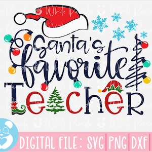 Professor Favorito do Papai Noel Natal Svg,Professor Favorito Svg,Santa Svg,Natal Svg,Professor de Natal Svg,Professor Svg,Arquivo de Corte,Cricut