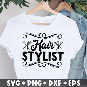 Hair Stylist Svg, Hairdressing, Hair Hustler, Hair Boss, Scissors, Comb, Svg Cut File, Svg For Making Cricut File, Digital Download