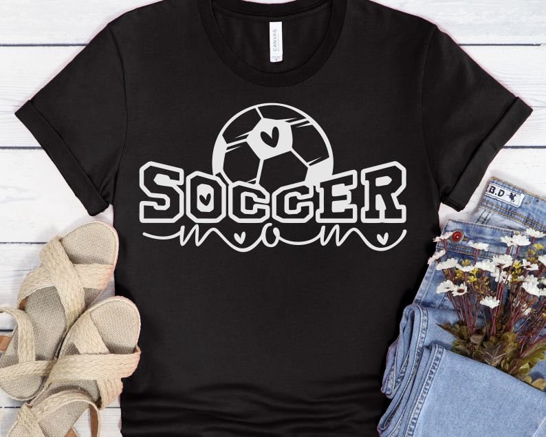 Soccer Mom Svg Bundle, Soccer Svg, Soccer Shirt Svg, Soccer Mom Life Svg, Soccer Svg Designs, Supportive Mom Svg, Sports, Cut File Cricut image 2