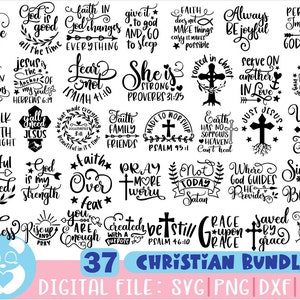 Paquete svg cristiano, svg religioso, svg de fe, versículo bíblico svg, cita religiosa svg jesús svg, dios svg, cita bíblica svg, svg cristiano svg