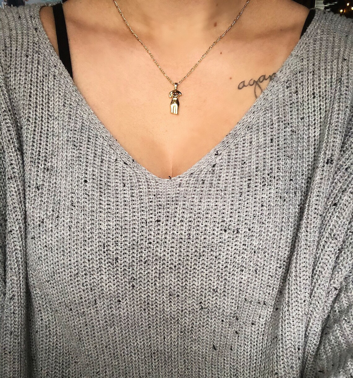 Divine Feminine Necklace Etsy