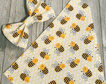 Dog Gift Spring Over The Collar Snap On Cat Bandana Bumblebee Dog Bandana Bees