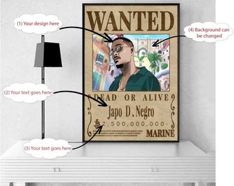 One Piece Drawing Etsy