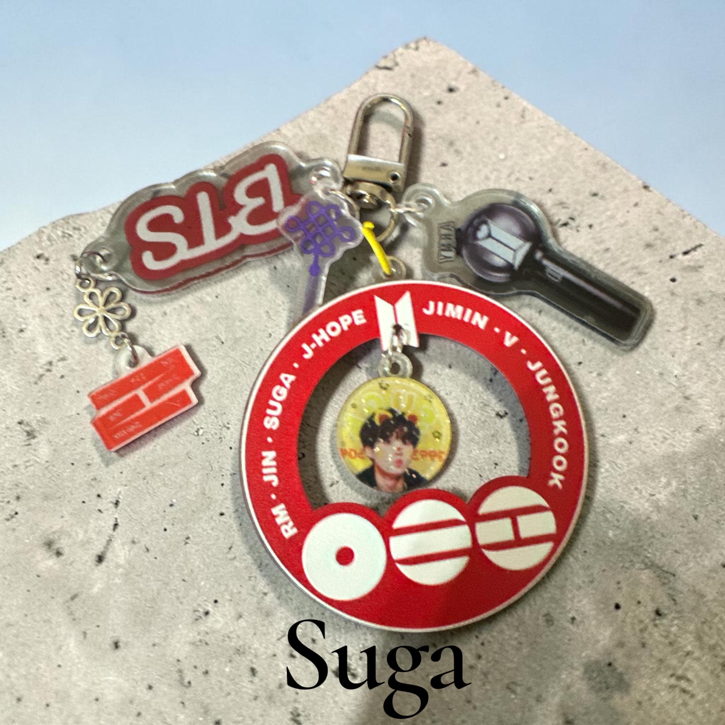 Suga Keychain - Etsy
