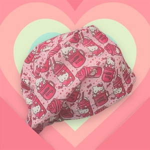 Valentine’s Season: MyKittyz Pink Drink Characters Euro Scrub Cap(Free ID Badge)