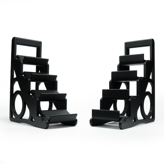 Adjustable Art Display Rack for Postcards and Photographs - Can pack flat for transport