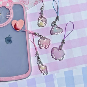 Kawaii Phone Charms Friends -cute Acrylic Epoxy Double Sided
