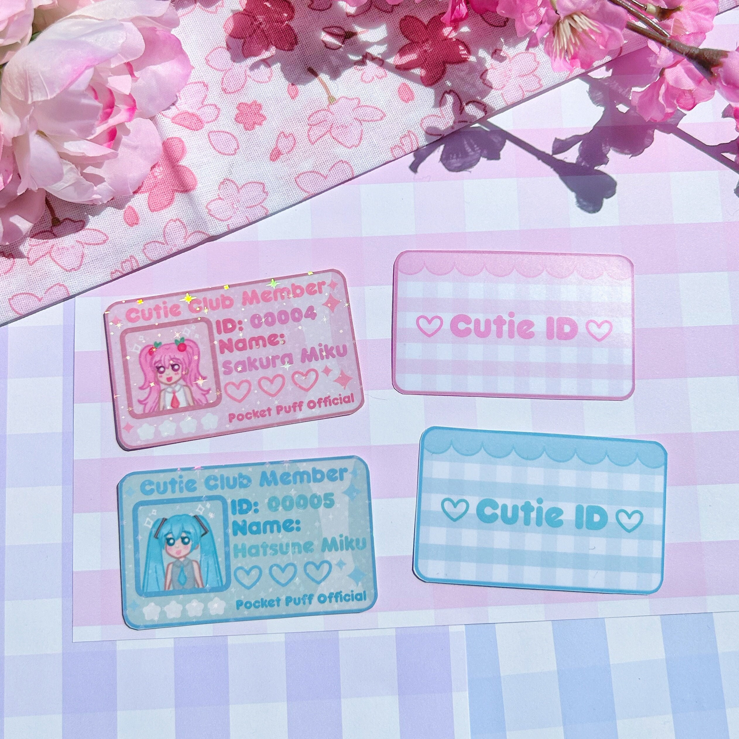 Cutie Club ID Cards Miku - Trading Cards Collecting Cards Photo