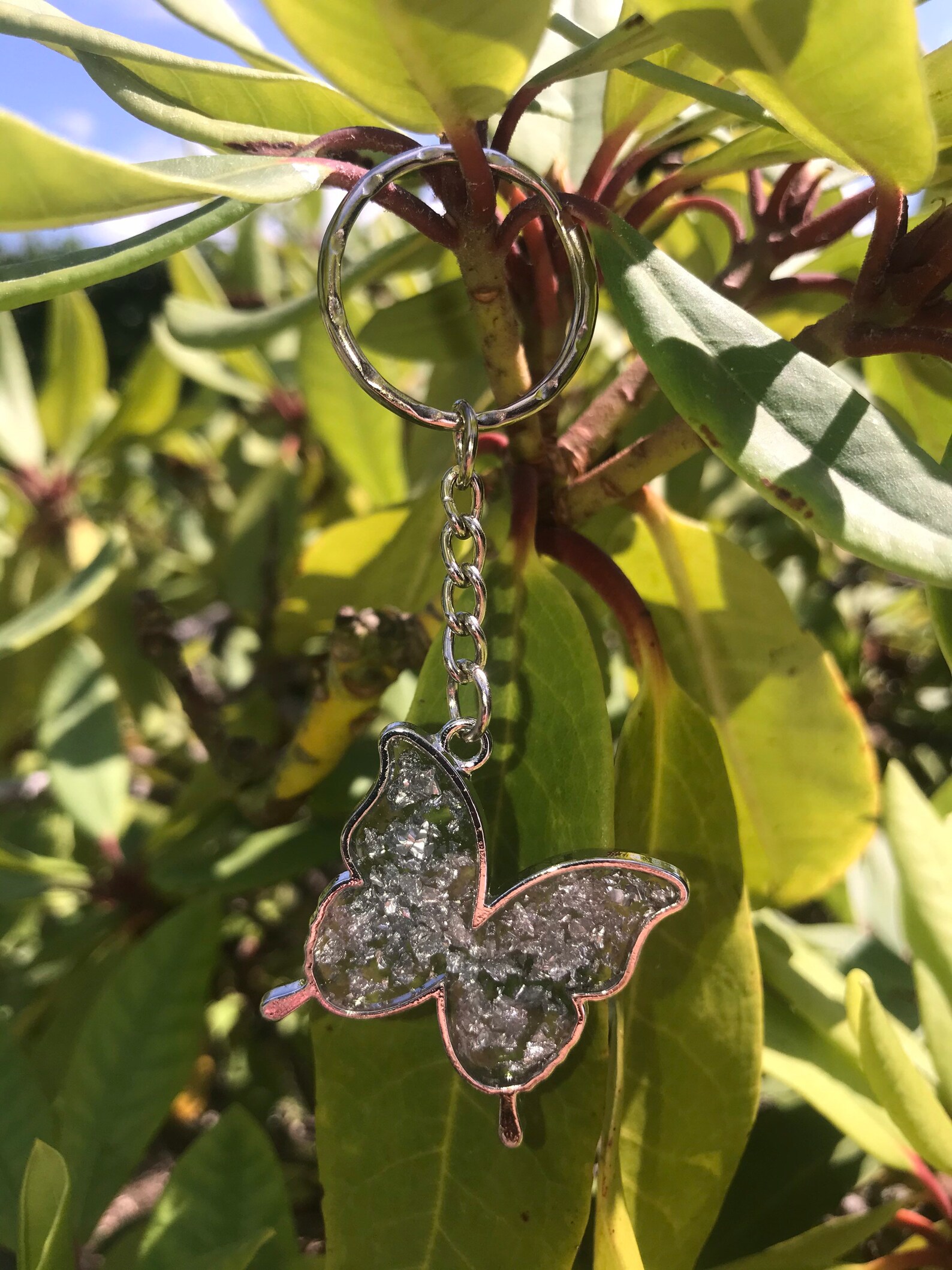 Butterfly Keychain Etsy