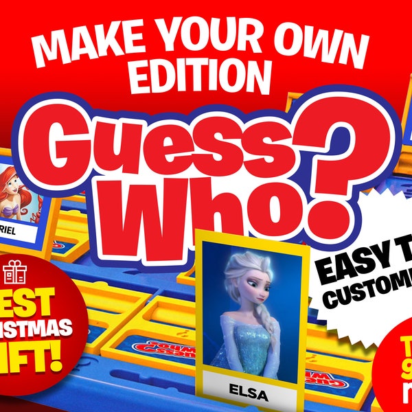 Guess Who Cards - Etsy
