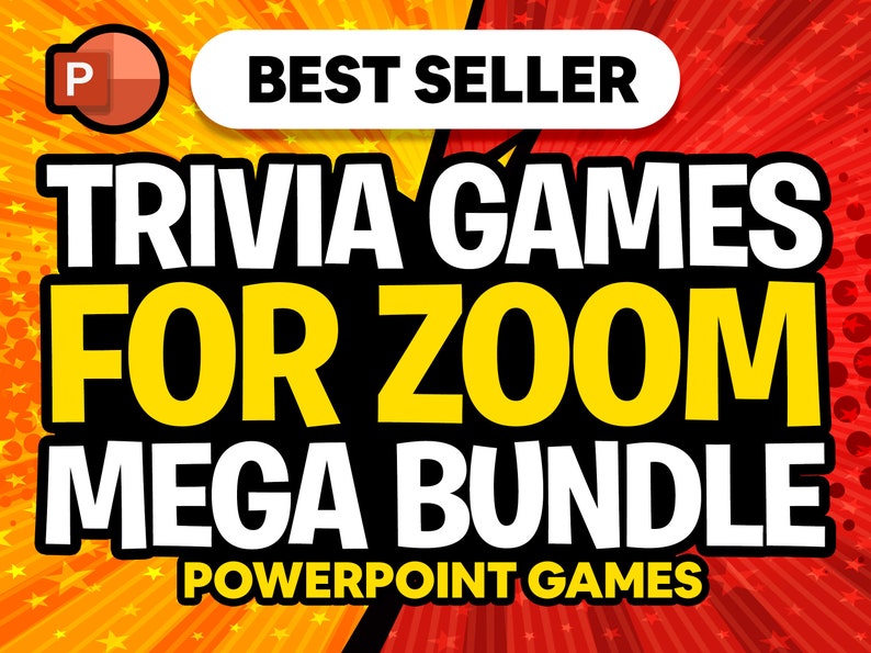 Trivia Games for Zoom Bundle Screen Share Games Bundle Etsy