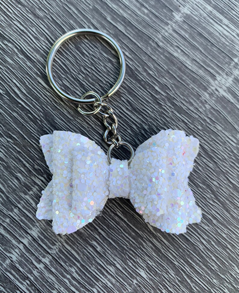 Bow Keychain Etsy