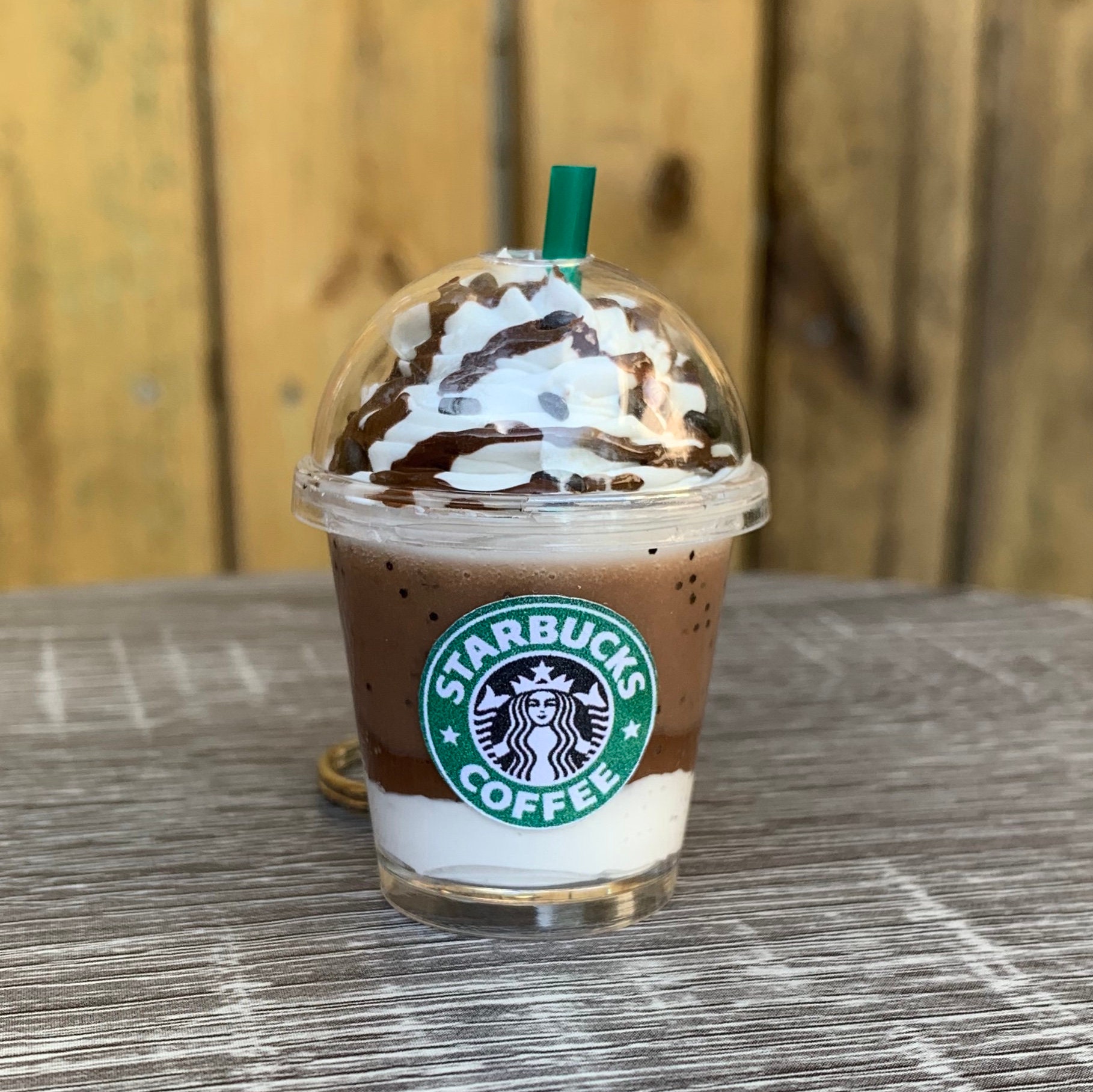 KstrCreations Starbucks Coffee Frappuccino Keychain