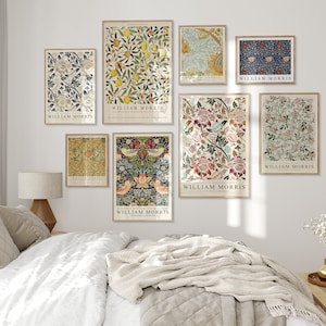 Inspirierendes Zitat William Morris Poster, Jugendstil Blumendruck, Habe Nichts Zitat, Florales Poster, Vintage Floral Home Decor, Wandkunst