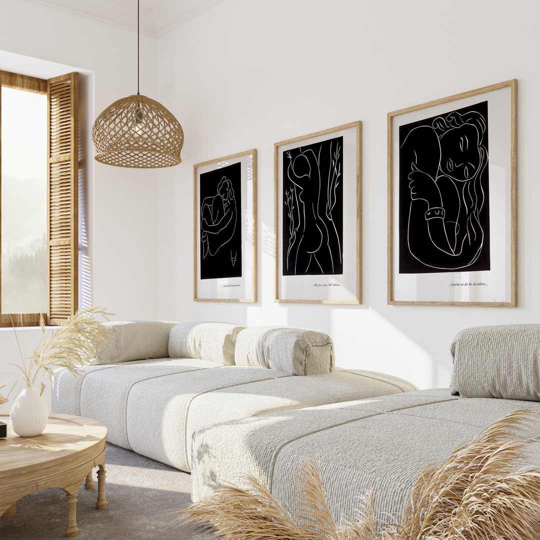 Matisse 3er Set Prints Gallery Wall Set Henri Matisse Etsy.de