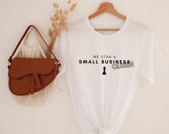 Camisa de dueña de una pequeña empresa, camisa de mujer, camiseta, pequeña empresa, regalos para ella