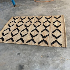 Boho Decor Handmade Natural Hemp Jute Rungs-8x10 Ft Extra Large Jute Rugs Jute Rugs-  jute Rug, Large Area Hemp Rug For Custom Hallway Rug