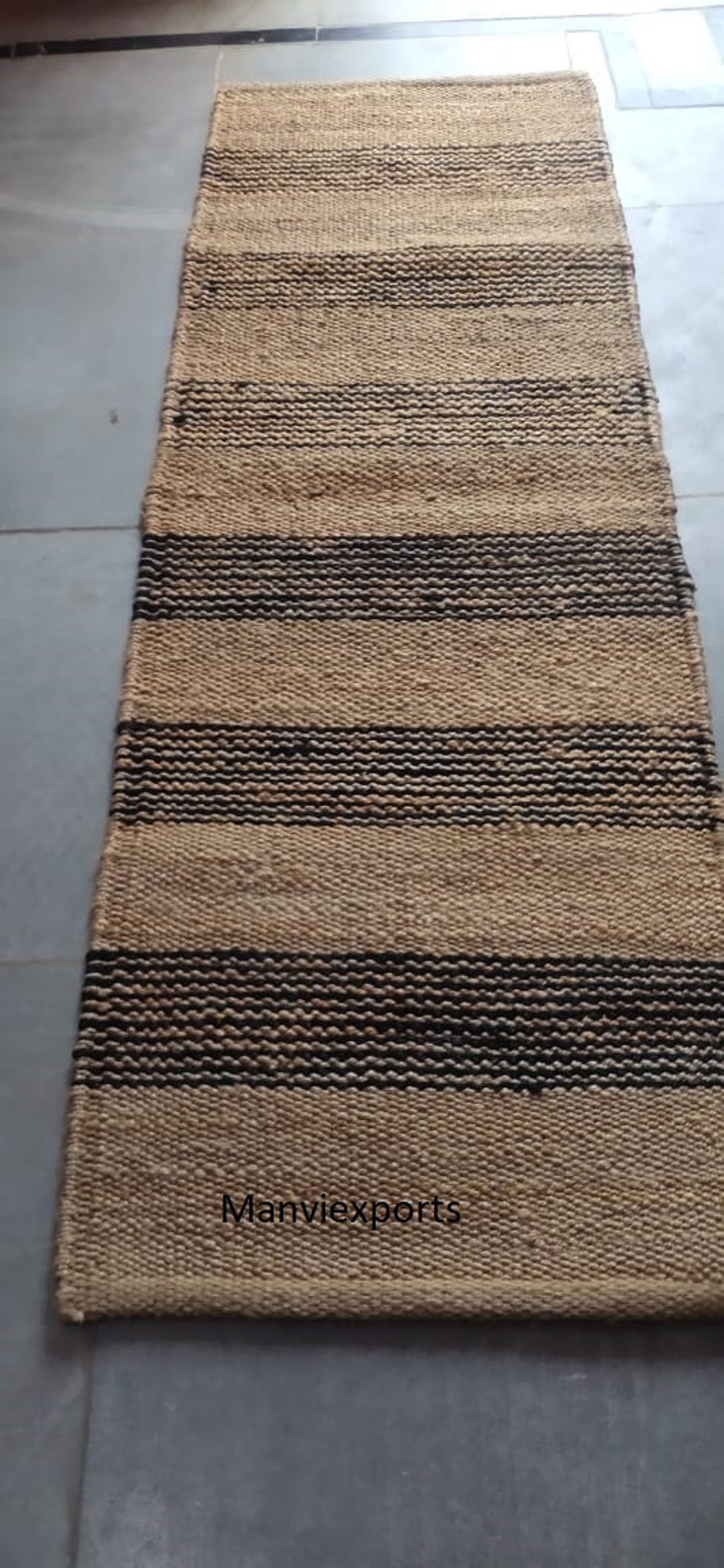 2x5 2x12 2x15 Ft Hemp Jute Runner Handmade Jute Runner Rug Etsy