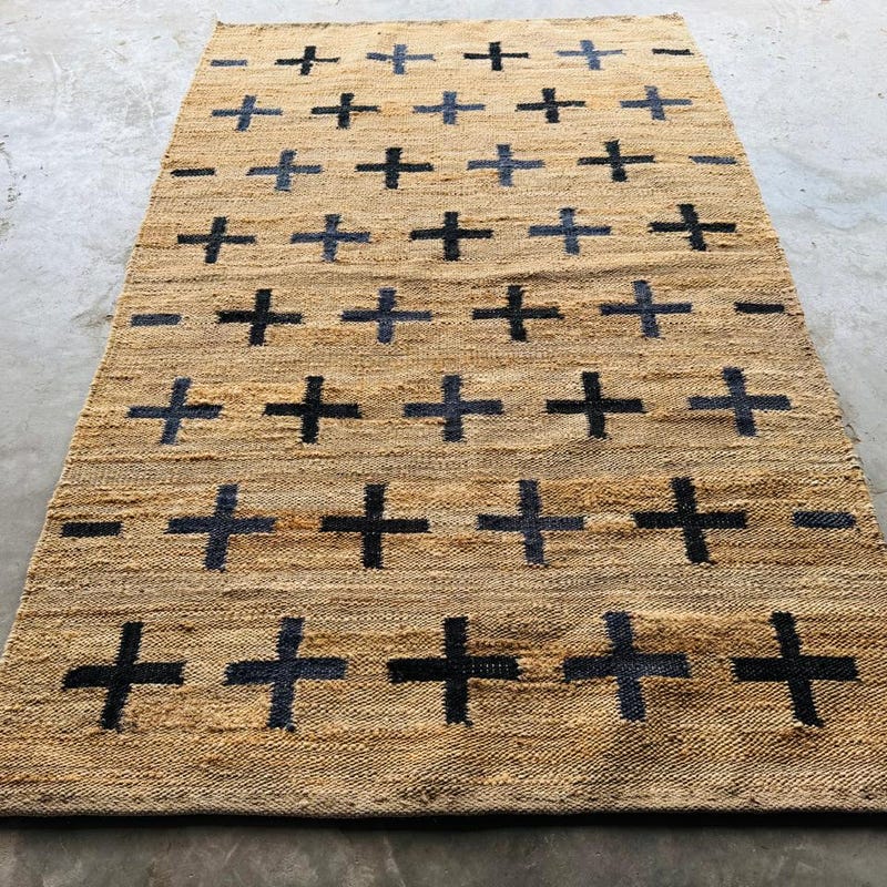 Swiss Cross Rug - Etsy