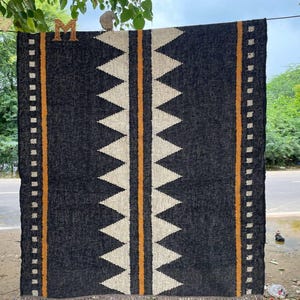 Handmade Kilim Runner Rug For Stair Decor/ Handwoven Wool And Jute Runner, Bohemian Rug, Vintage Kilim Rug, Custom Kilim Runner