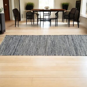 Handmade With Black Stripe Design Custom Size Jute Hemp Runner, Hemp For Stair Decor, Tufted Hemp Rug, Hemp Runner, Hallway Hemp Runner Rug