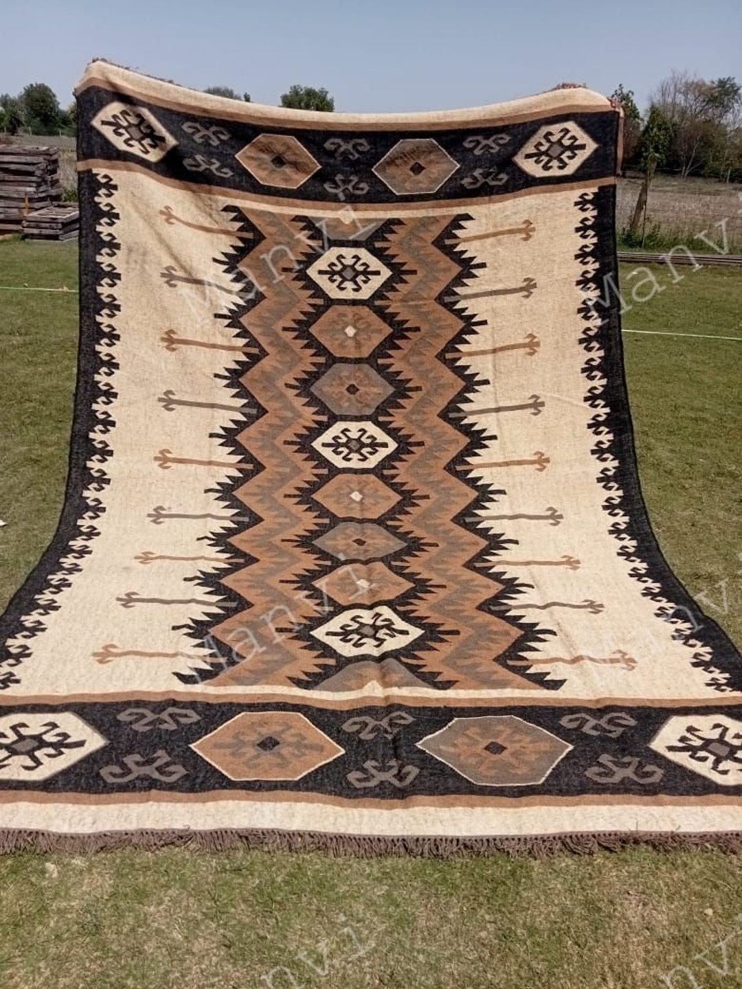 Handwoven Jute Kilim Rug for Living Roomextra Large Area Rug Etsy