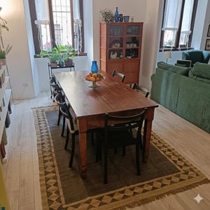 8 x 10, 9 x 12 ft Light blue kilim rug,large brown kilim rug,rugs for living room,kilim runner rug,large hall kilim rugs,bedroom kilim rugs