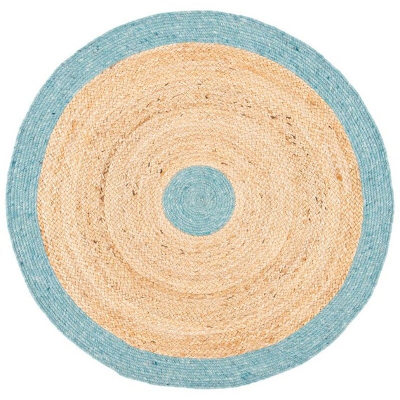 Yoga Round Rug Home & Living Geometric Rug Yoga Lover Gift Handwoven Mat 3x3,4x4,5x5 ...