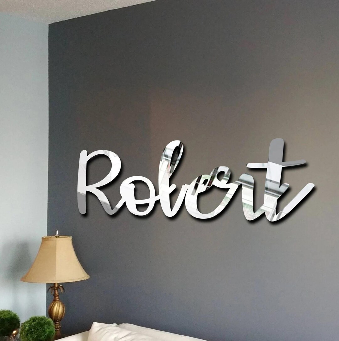 Custom Acrylic Name Sign, Nursery Sign, Wedding Sign, Birthday Backdrop ...