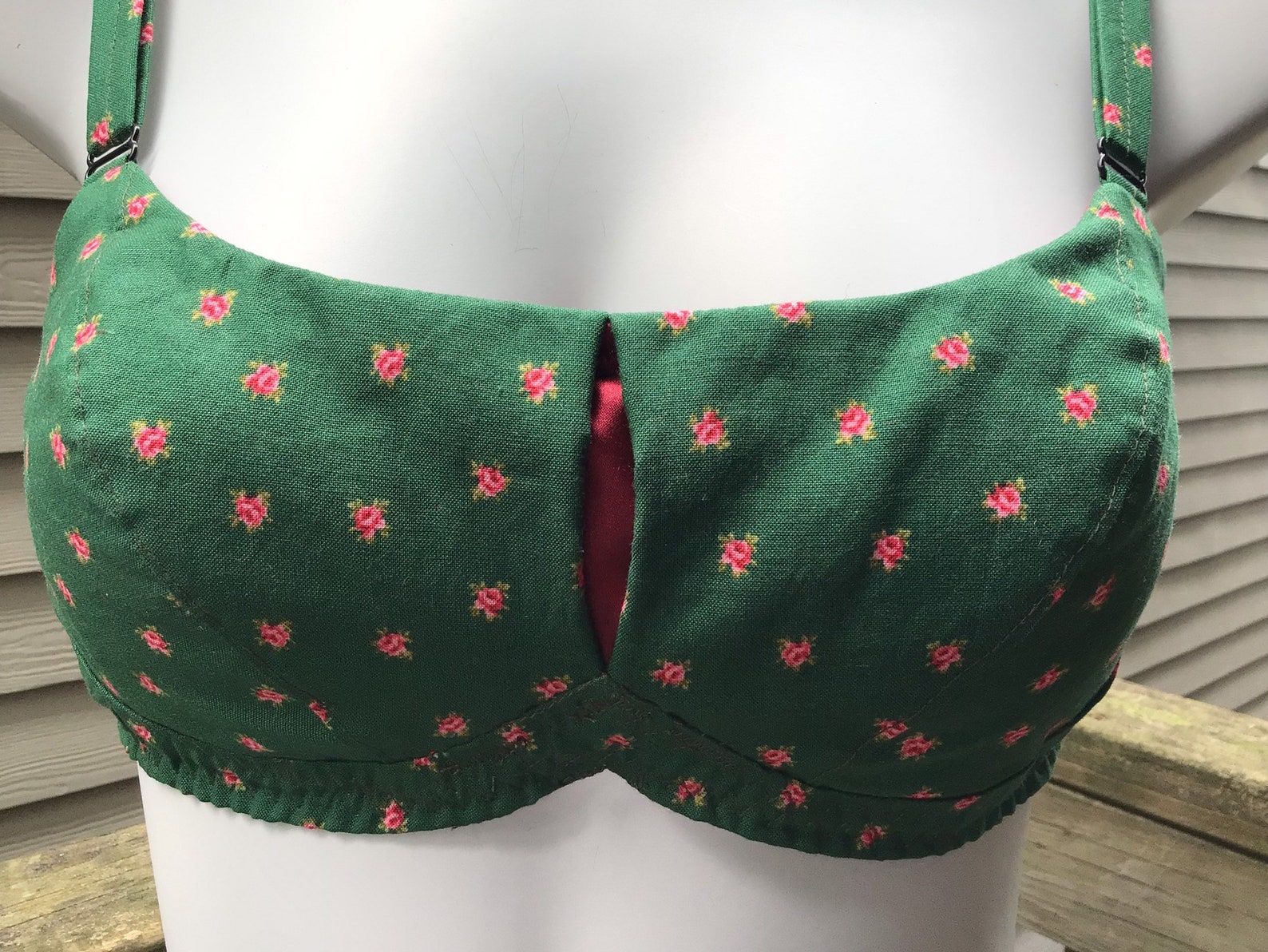 Vintage style classic retro wireless cotton bra Fashion Etsy