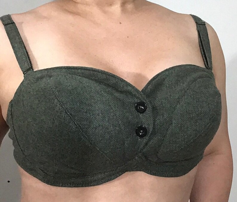Classic wool bra wool lingerie wool bralette plus size bra Etsy