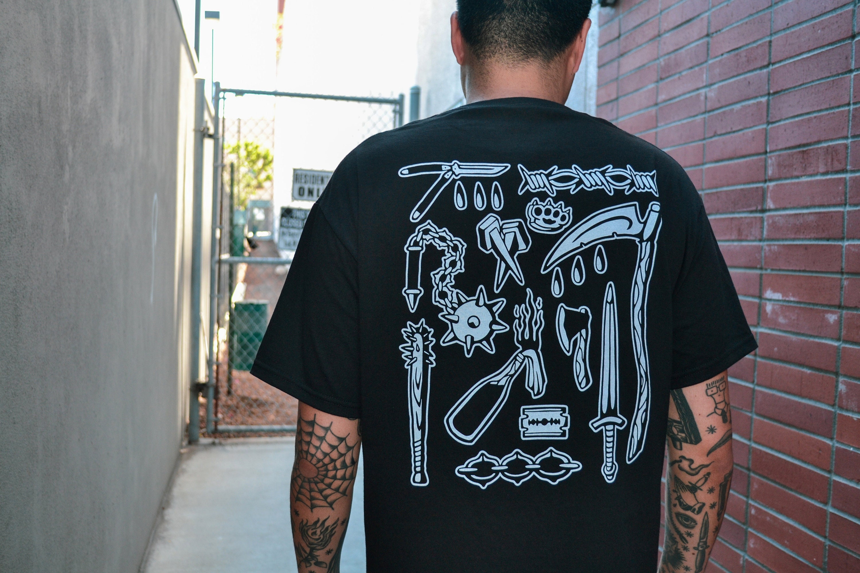 Tattoo Flash Tee - Etsy