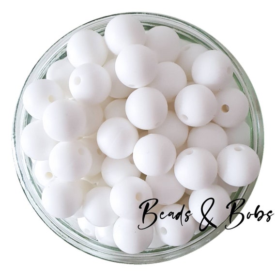 BULK 10-20 Pieces 12mm Round Silicone Beads FREE Postage Available