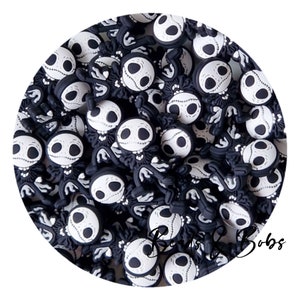 BULK 2-10 Pieces FREE Postage available see description, Halloween Skeleton Beads for jewellery and craft projects